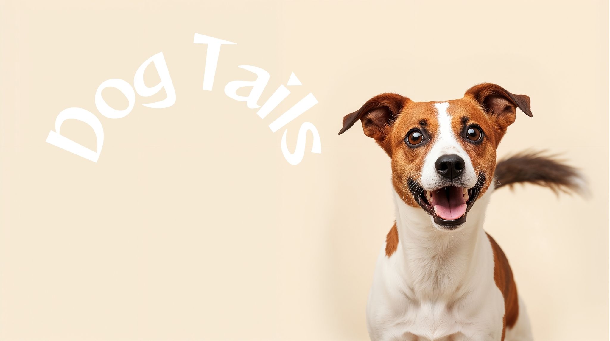 Dog Tails: Wag More, Bark Less Logo